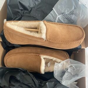 UGG Men's Brown Suede Loafers